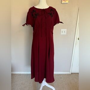 Timeless - dress size XL - Ava burgundy